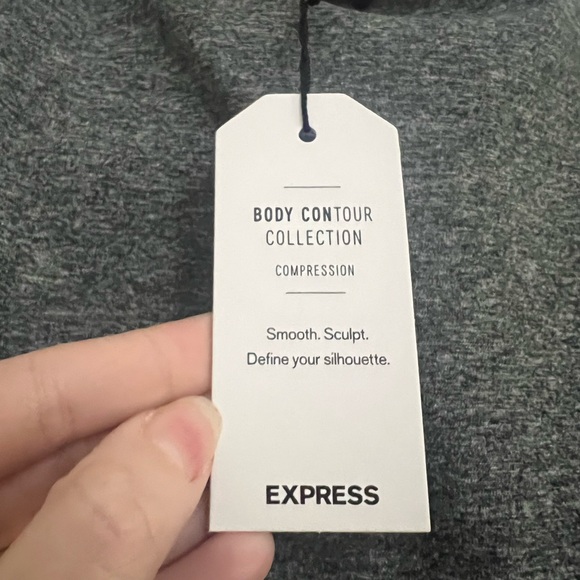Express body contour cozy turtleneck bodysuit - Picture 7 of 7